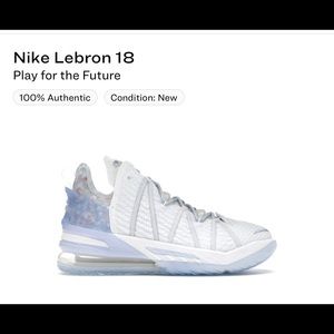 Nike lebrons play for future